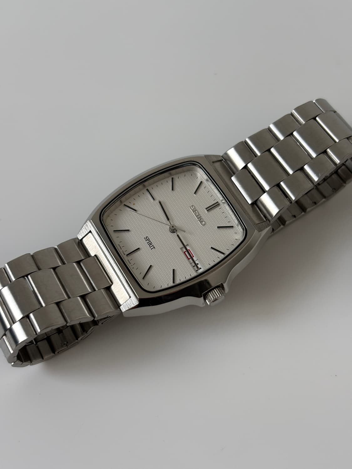 1990s Spirit Silver Square Quartz 상품이미지4