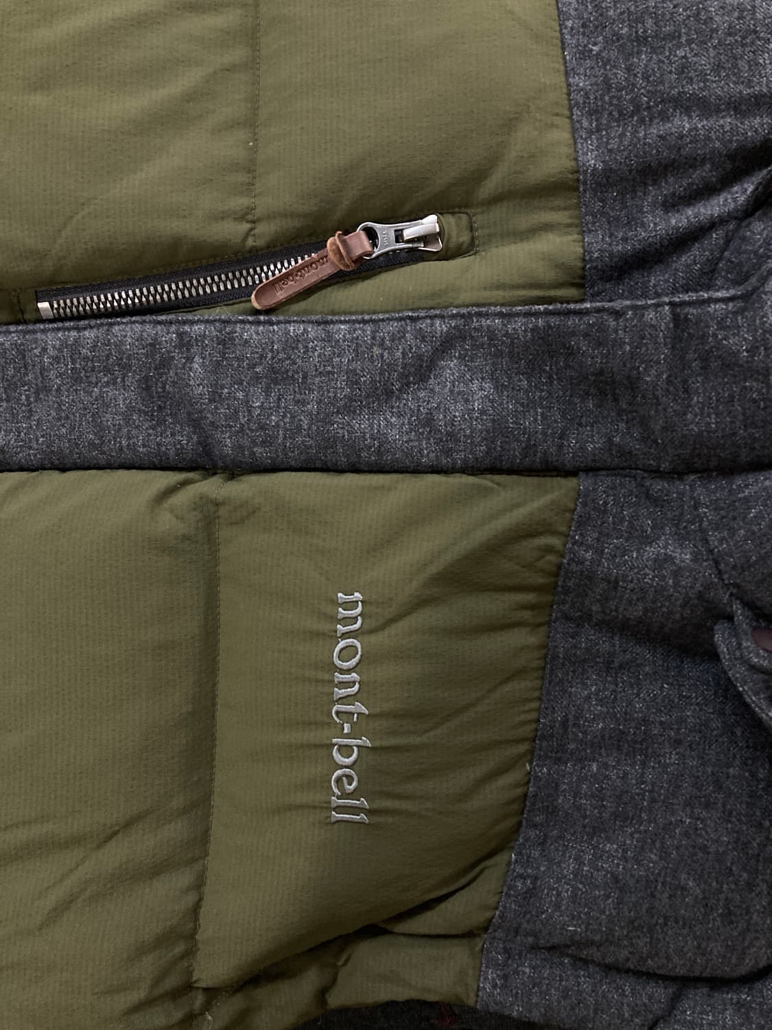 몽벨 구스 패딩 후드 조끼 100 상품이미지4