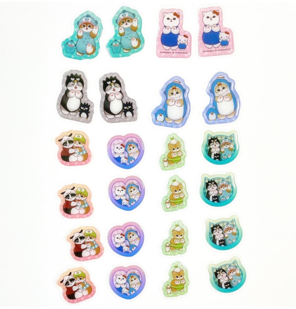 모프샌드 산리오 젤리터치 스티커 24매 상품이미지2