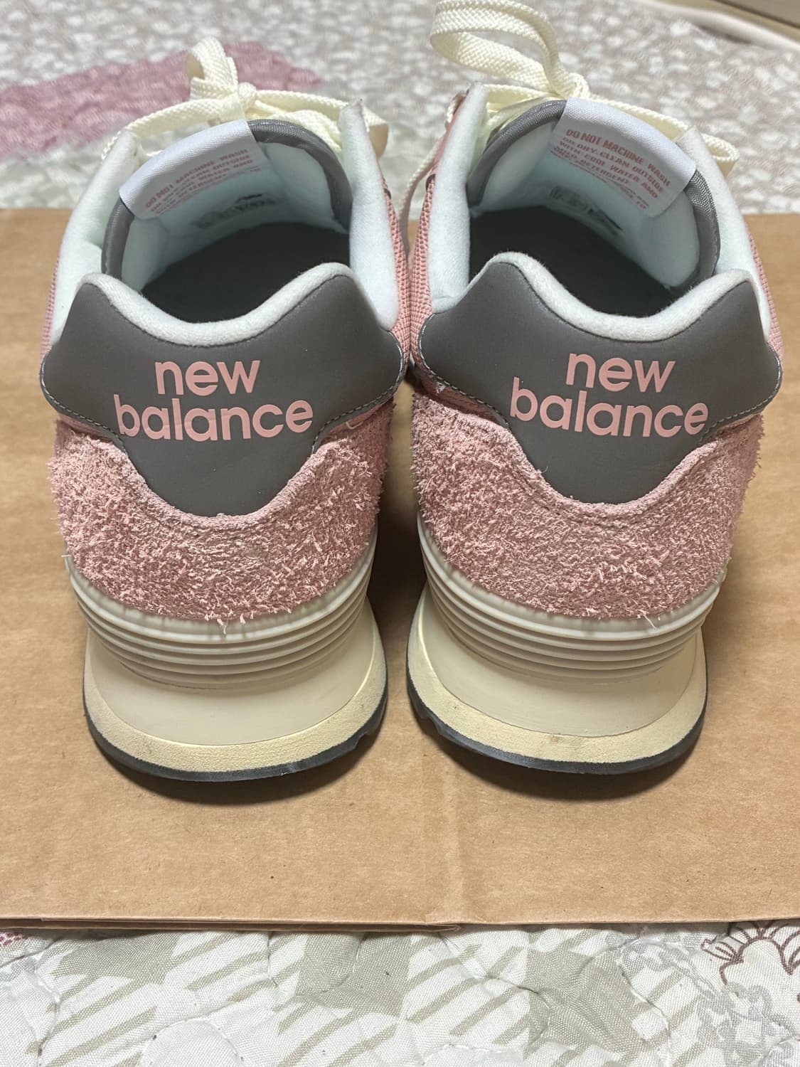 뉴발란스 574 헤리티지 멜로우 핑크 260사이즈 상품이미지4