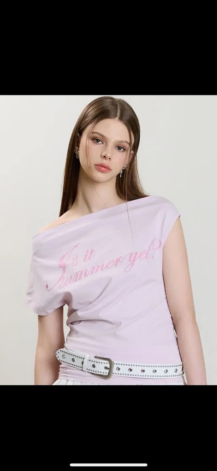 러브이즈트루 글리터 오프숄더 상품이미지1