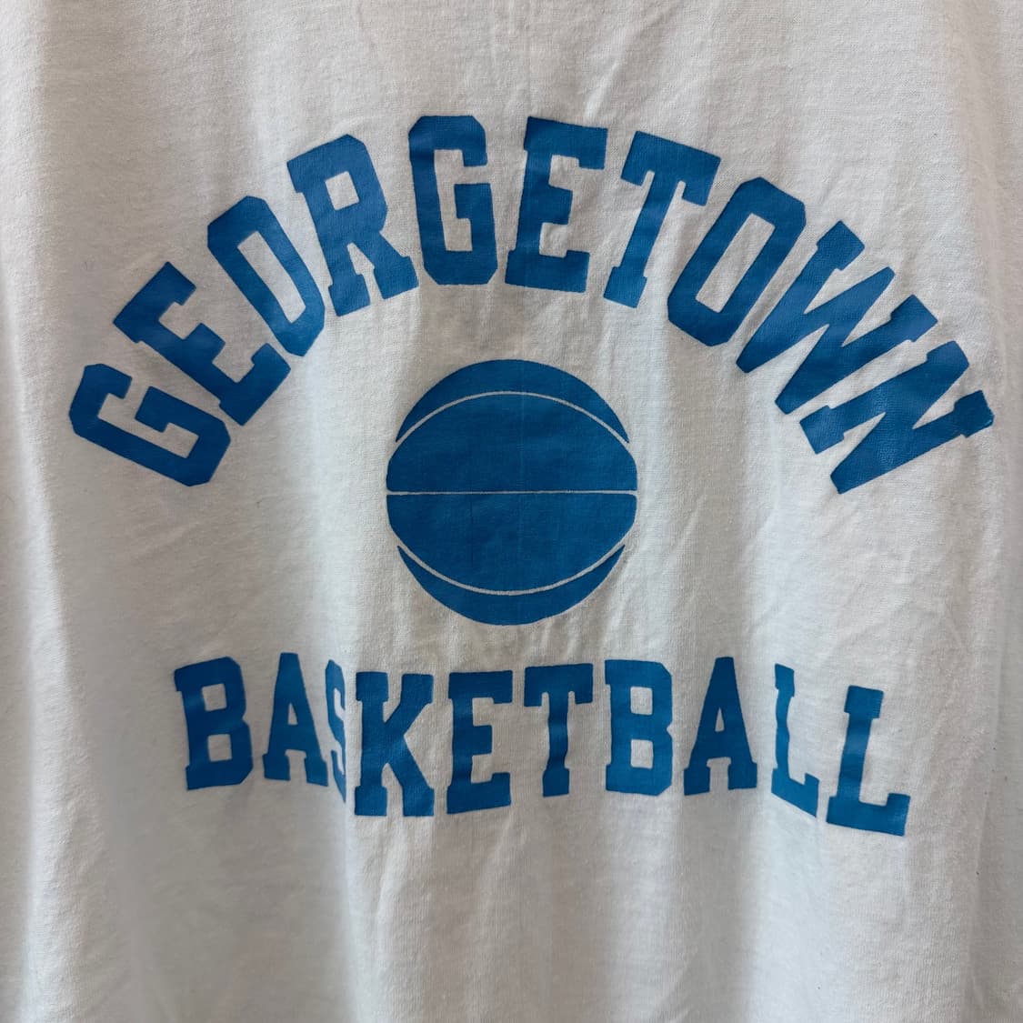 90s Vintage Georgetown Basketball Tshirt 상품이미지2