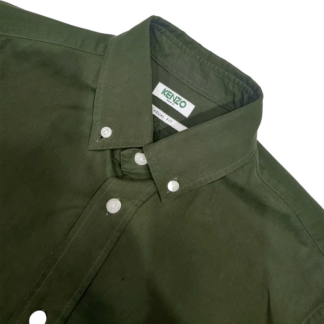 겐조 * 타이거 크레스트 셔츠 * 올리브 * XS 상품이미지5