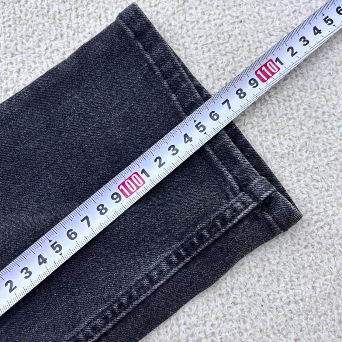 W32 XL32 캘빈클라인 슬림핏 블랙 데님 팬츠 0528Y 상품이미지7