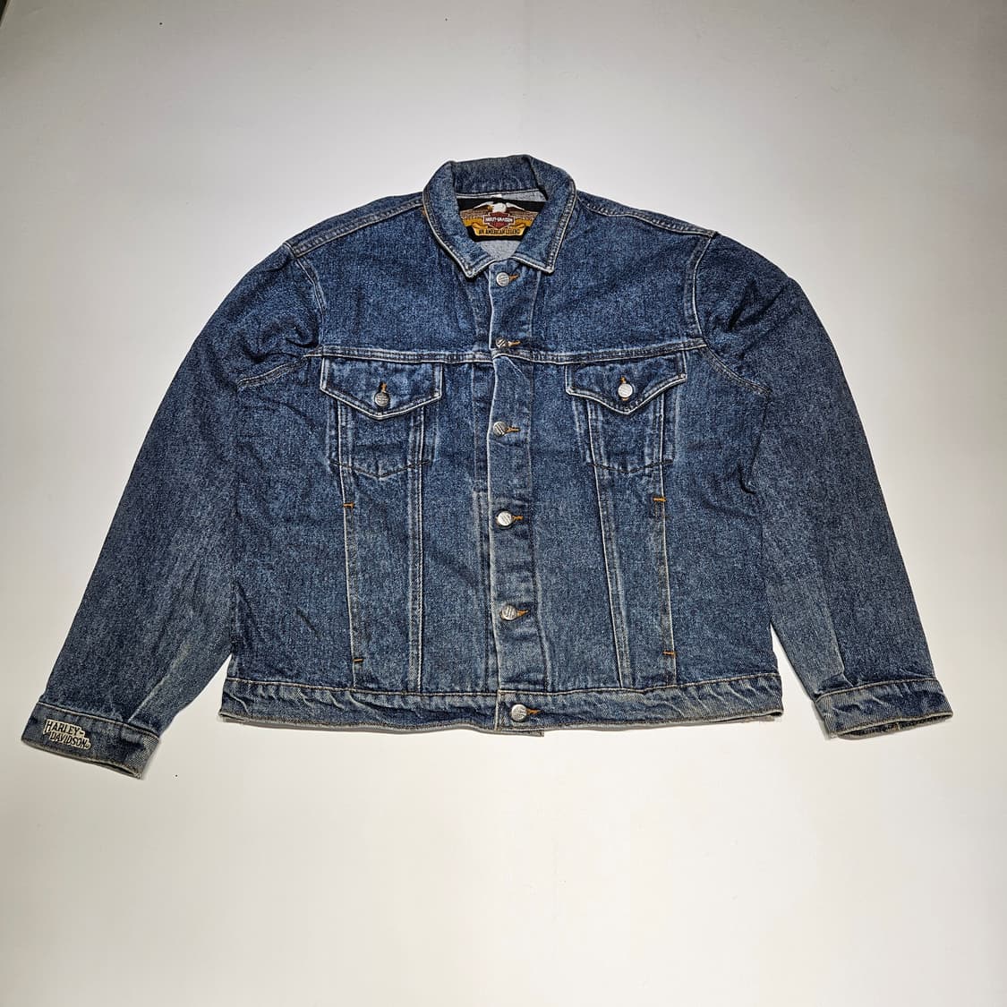 90s 할리데이비슨 데님 자켓[L] 상품이미지2
