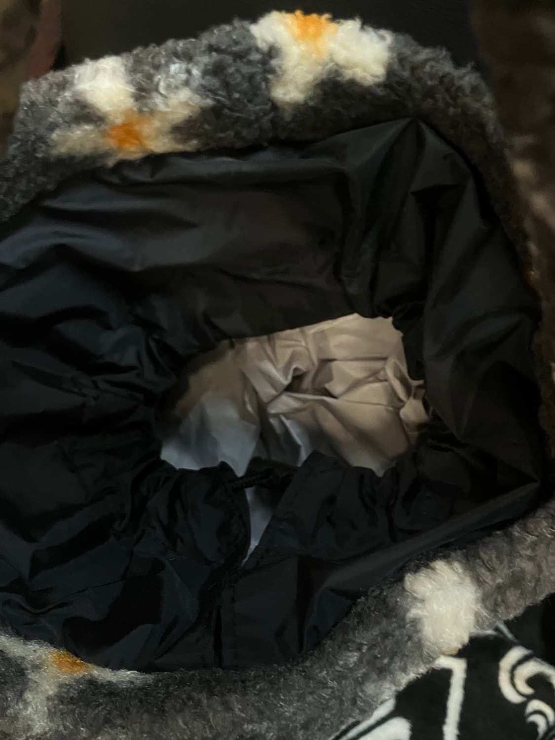 이미스 플라워 부클 토트백 블랙  #csz3034 상품이미지3