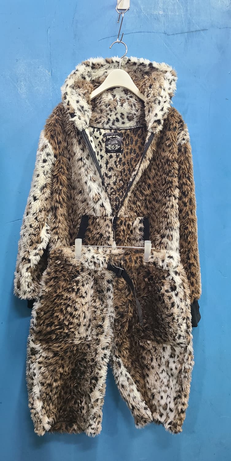 일본빈티지 레오파드 호피털바지 퍼 하프팬츠like떠그클럽 상품이미지10