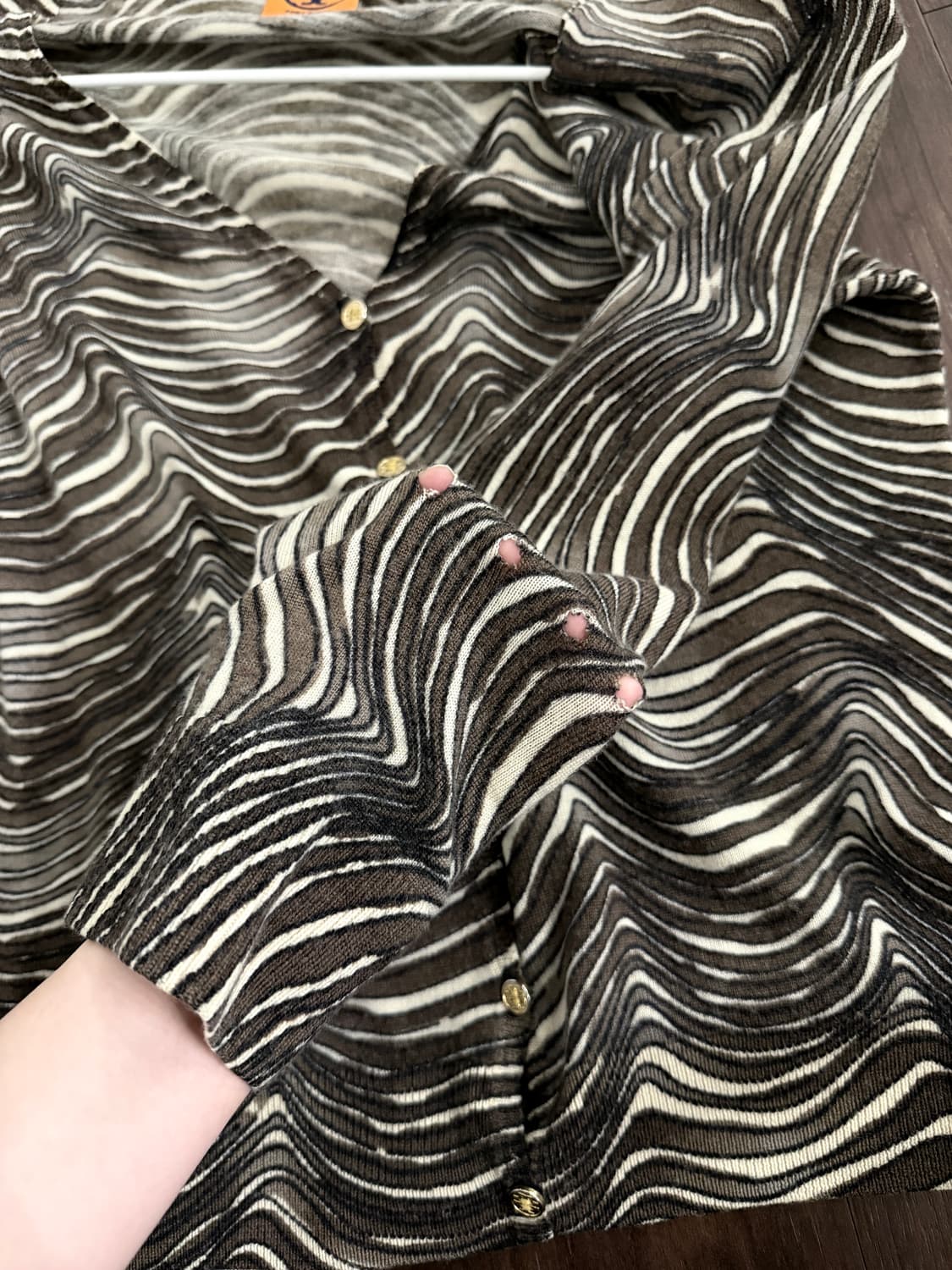 토리버치 지브라 가디건 상품이미지8