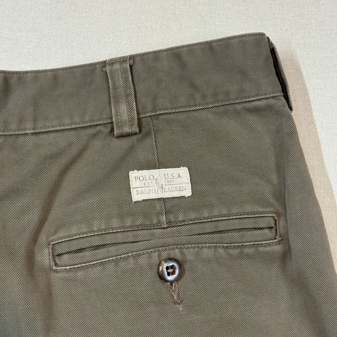 32inch) 폴로 랄프로렌 올드패치 클래식 치노팬츠 면바지 상품이미지3