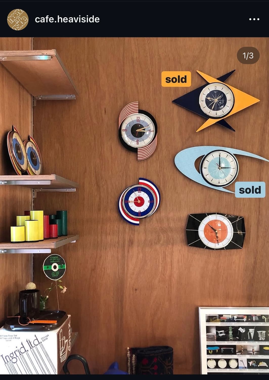 영국 Royale Enamel무음 벽시계 상품이미지4