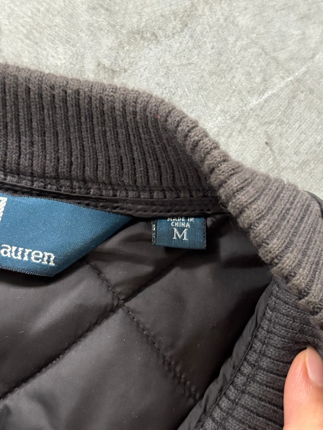  Polo 폴로 랄프로렌 블랙 퀄팅 베스트 상품이미지6