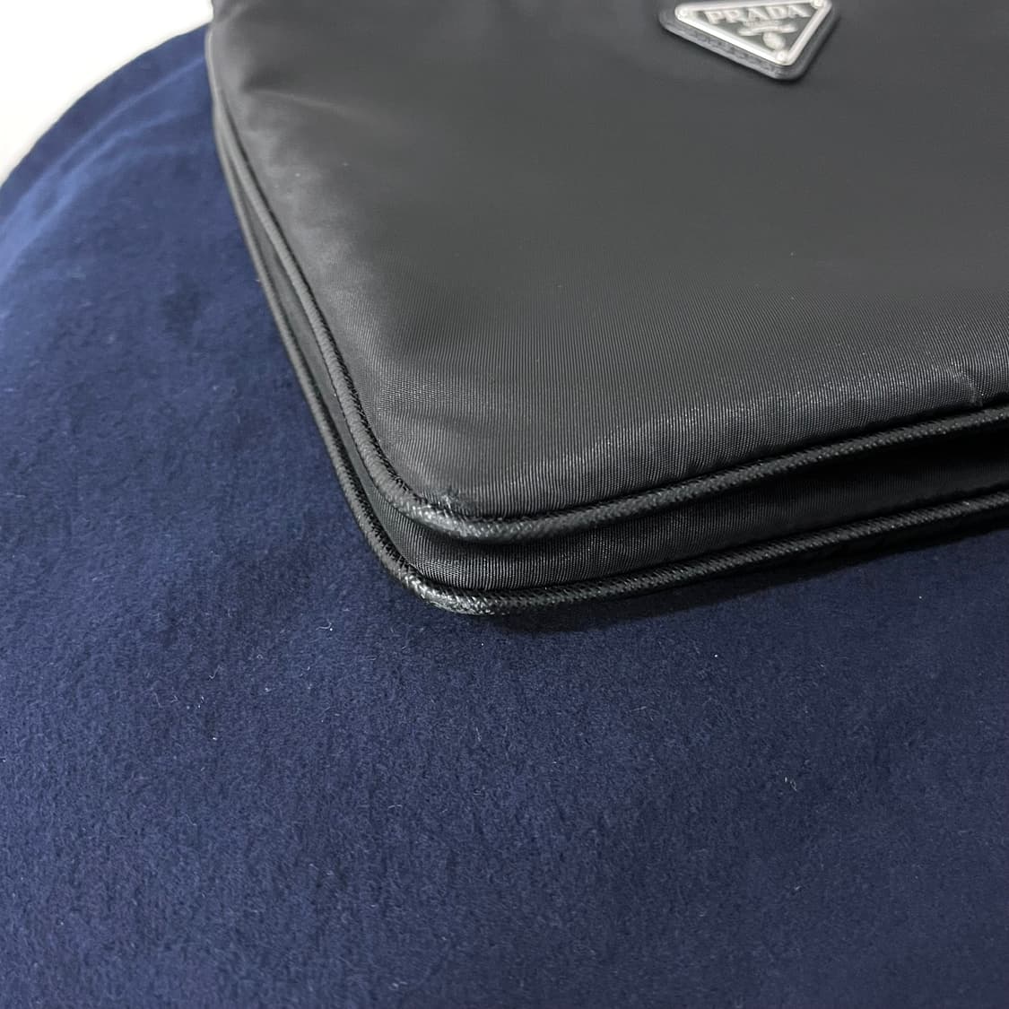 [S급/정품] 프라다 리나일론 블랙 숄더백 크로스백 가방 상품이미지9