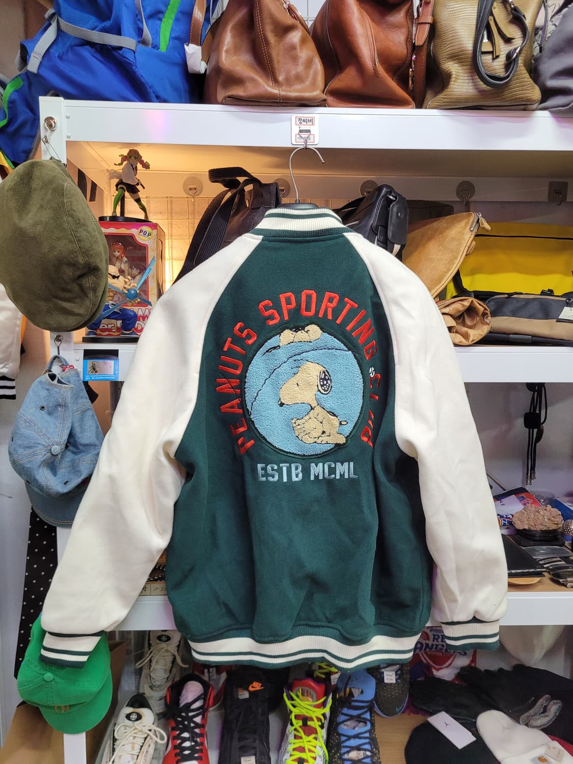 Zara 자라 피너츠 스누피 야구 점퍼 바시티 스타디움 자켓 상품이미지2