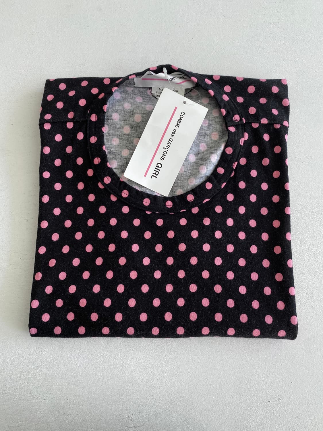[Comme des garcons girl] 도트 티셔츠 상품이미지3