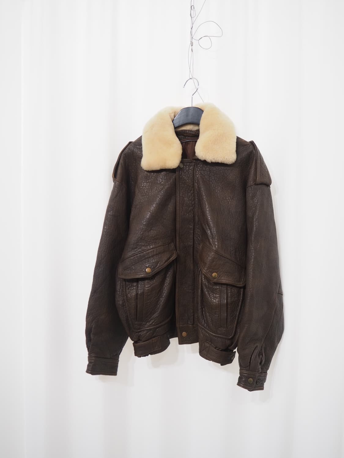 vintage sheepskin A-2 jacket  상품이미지1
