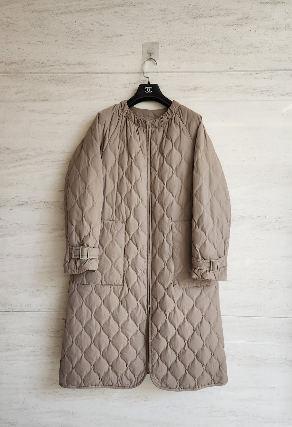 잇미샤 퀼팅 다운 롱패딩 66사이즈 상품이미지5