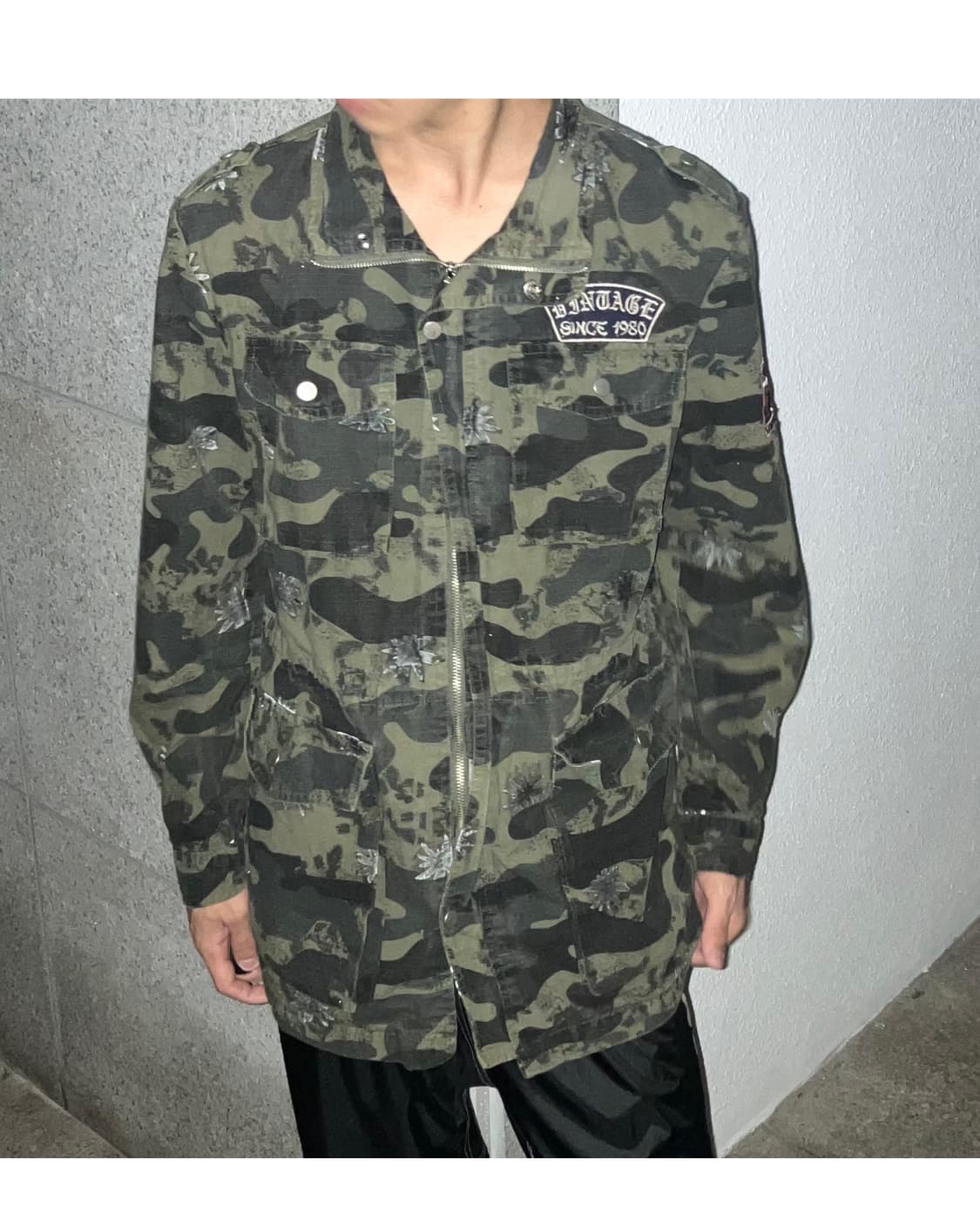 Military camo jacket 상품이미지3