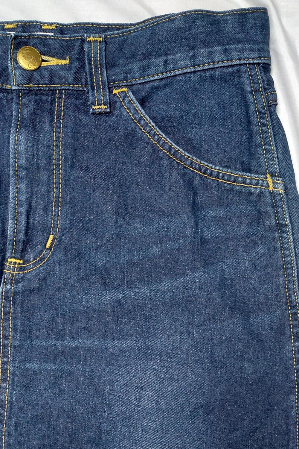 [Wrangler x chocol raffine] 데님 롱 스커트 (M) 상품이미지2