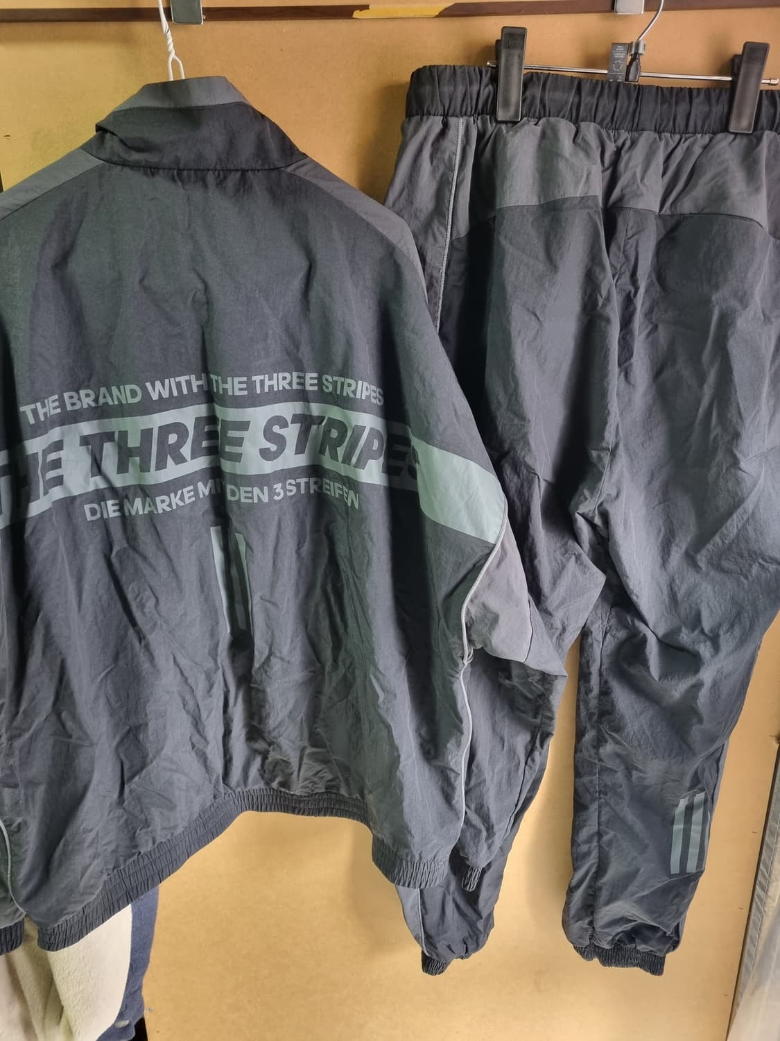 아디다스 남성 우븐 자켓 세트  상품이미지2