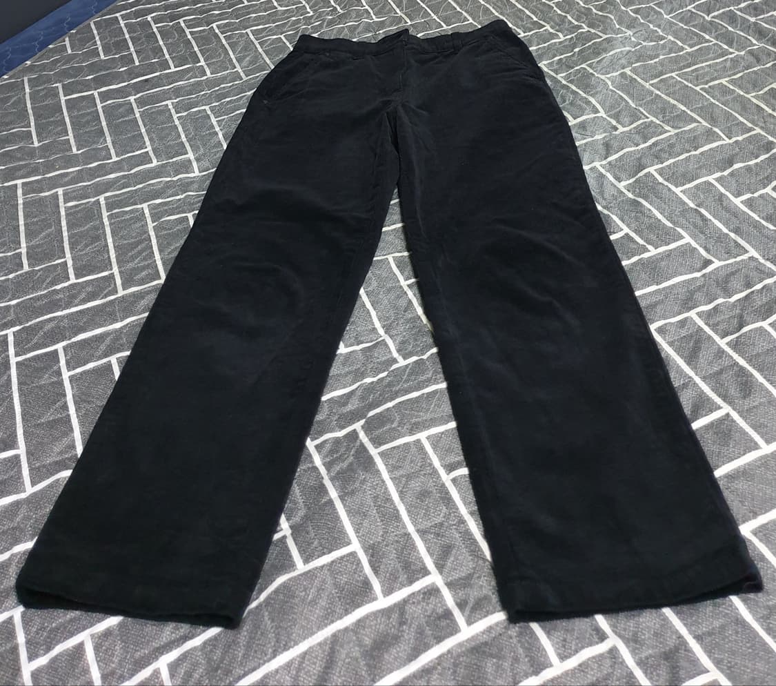 라삐아프 코듀로이 팬츠 블랙 (55사이즈) 상품이미지1