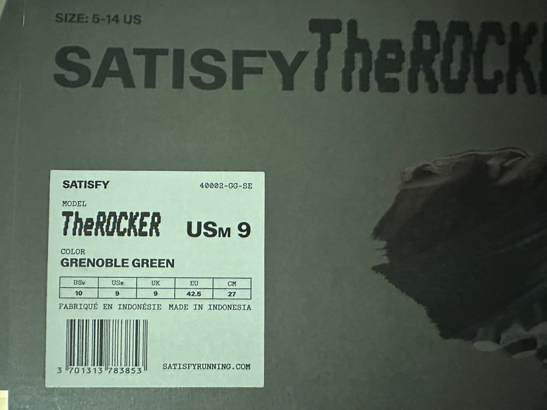 새티스파이 더라커 그리노블 그린 270 US9 상품이미지4