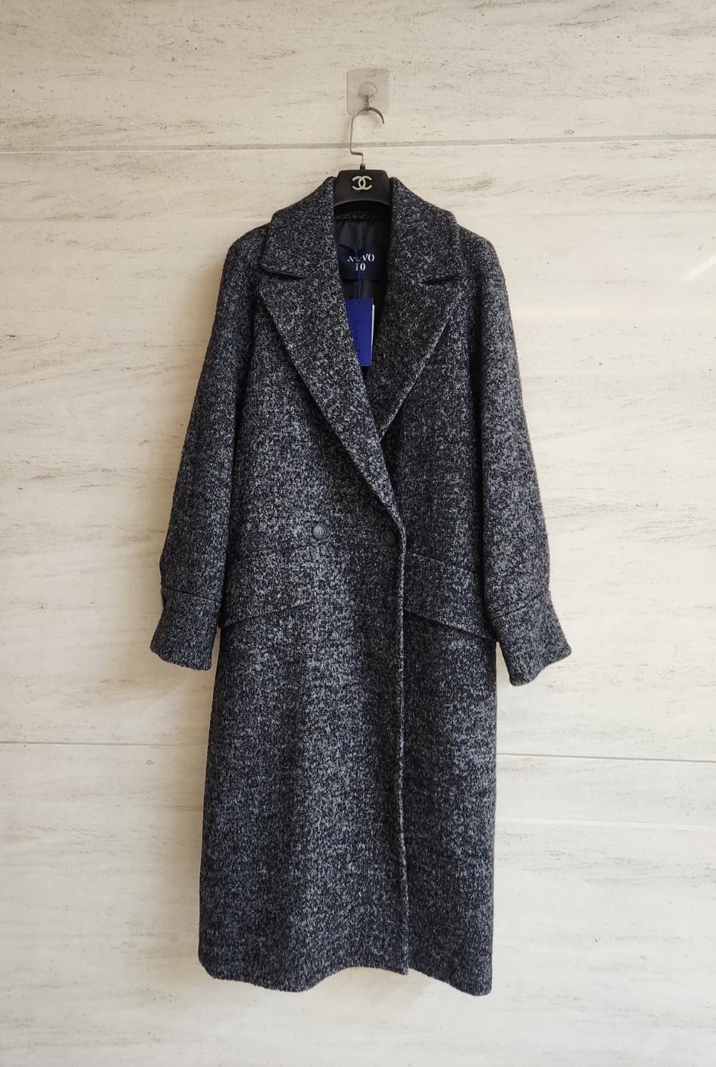 LYNN 린컴퍼니 누보텐 보카시 울블렌드 롱코트 프리사이즈 상품이미지3