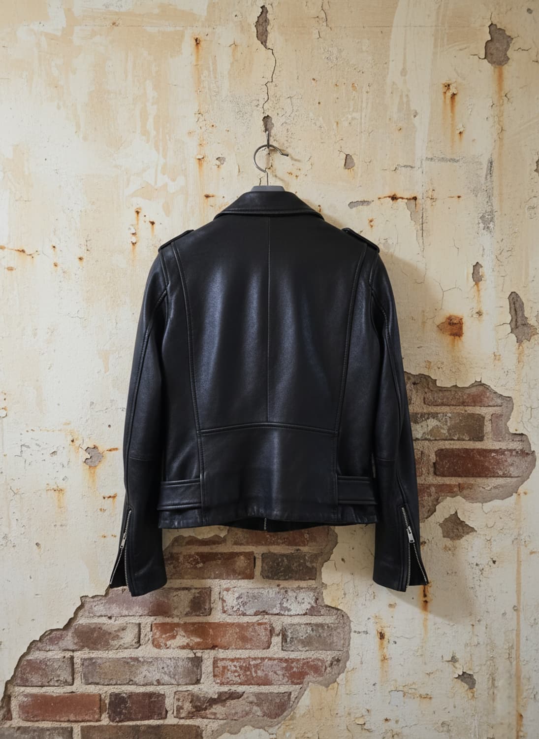 자라 우먼 양가죽 라이더 자켓 M 상품이미지2