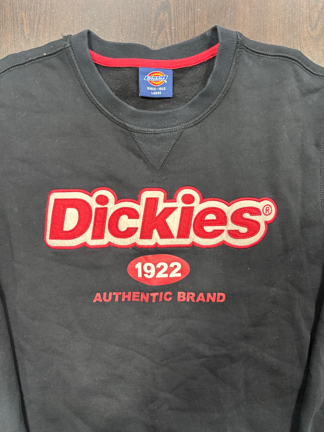 디키즈 블랙 맨투맨 티셔츠 상품이미지5