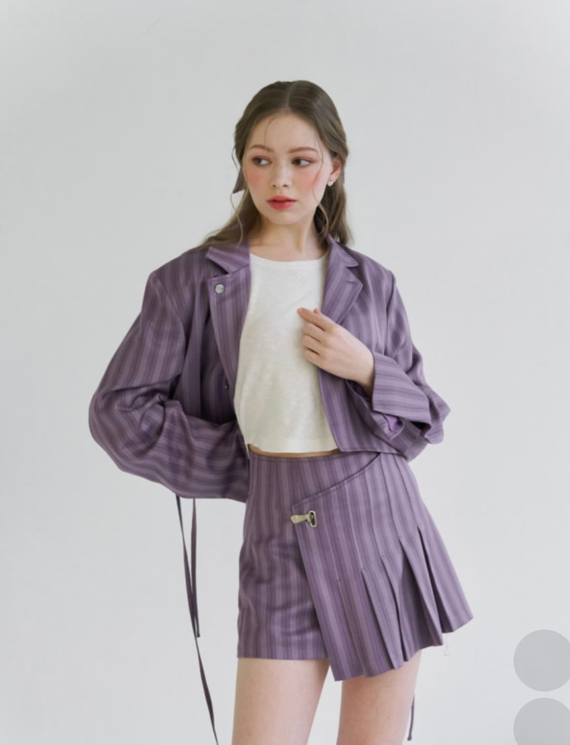 체리퀴리 플리츠 스커트 1사이즈 상품이미지2