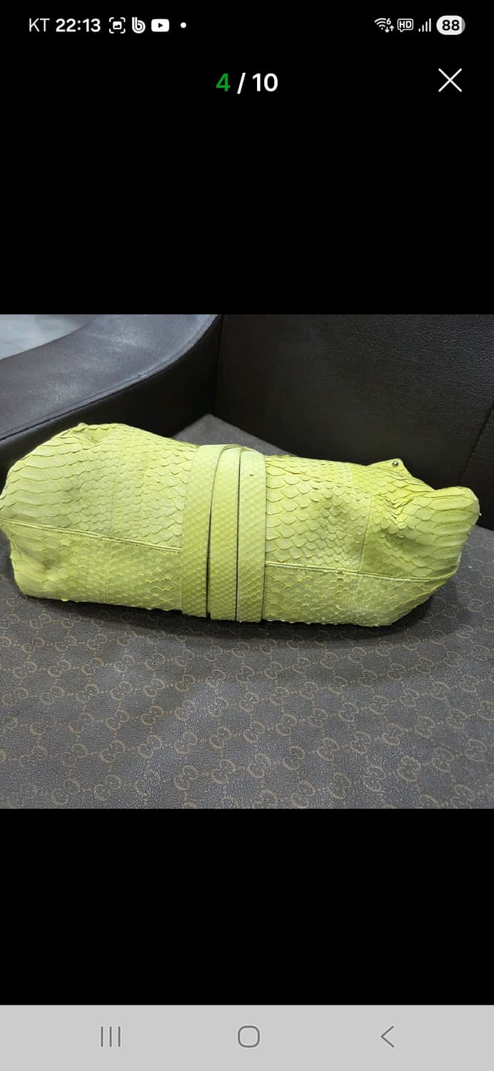 페라가모 파이톤 클러치 상품이미지4