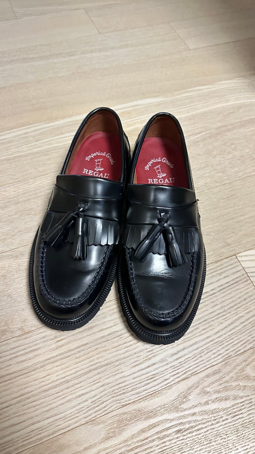 금강 리갈 테슬로퍼 블랙 250사이즈 상품이미지1