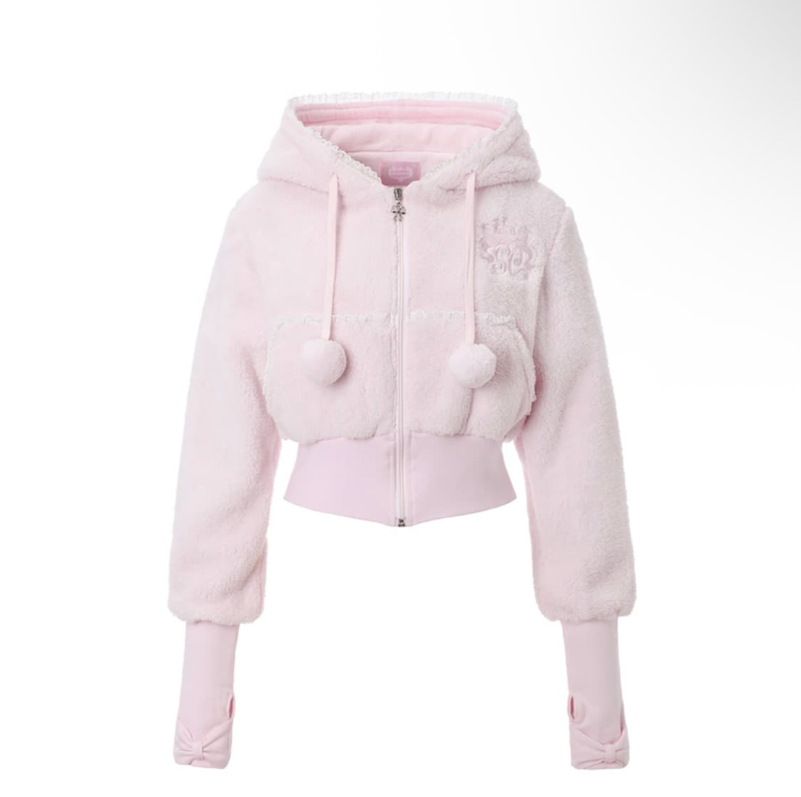 슈슈체리 폼폼 베이비 후드집업 히메갸루 러블리 핀터레스트 상품이미지1