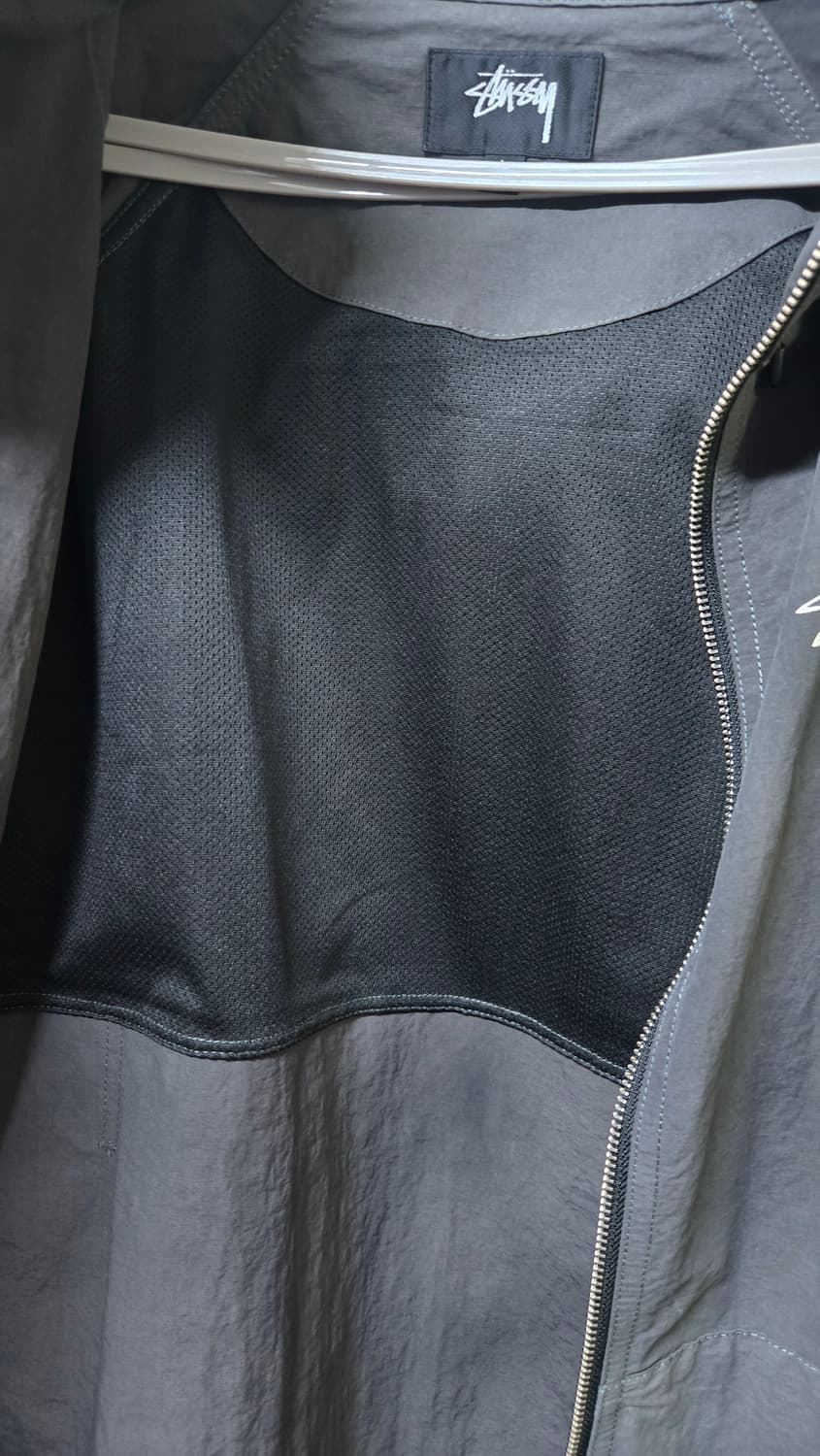 스투시 웨이브 다이 비치 쉘 자켓 블랙(115745) L 상품이미지3