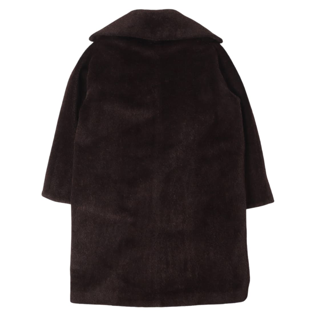 막스마라 브라운 알파카 울 코트 상품이미지4