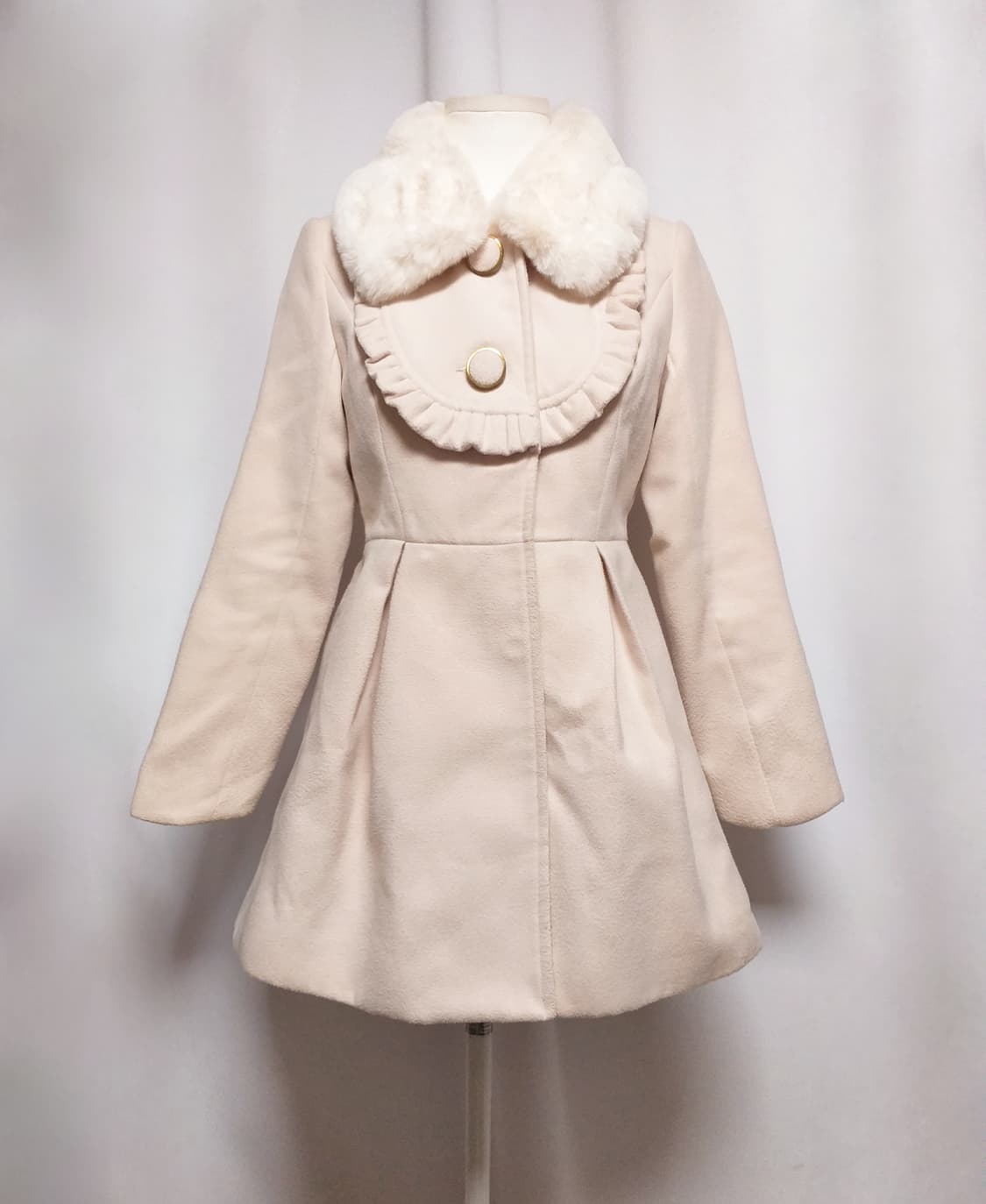 리즈리사 레이스코트 프릴 달천 대장 y2k 히메로맨틱갸루 핀터깔 로리타 상품이미지1