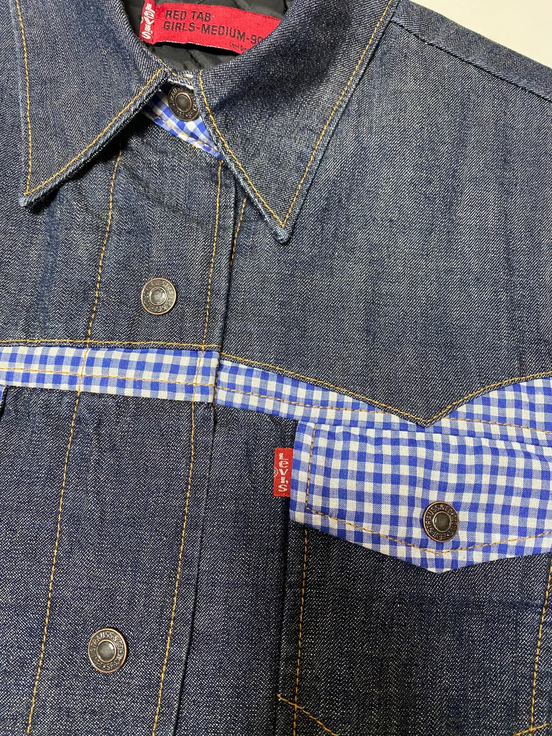 리바이스 레드탭 데님 자켓 (꼼데가르송) 상품이미지1