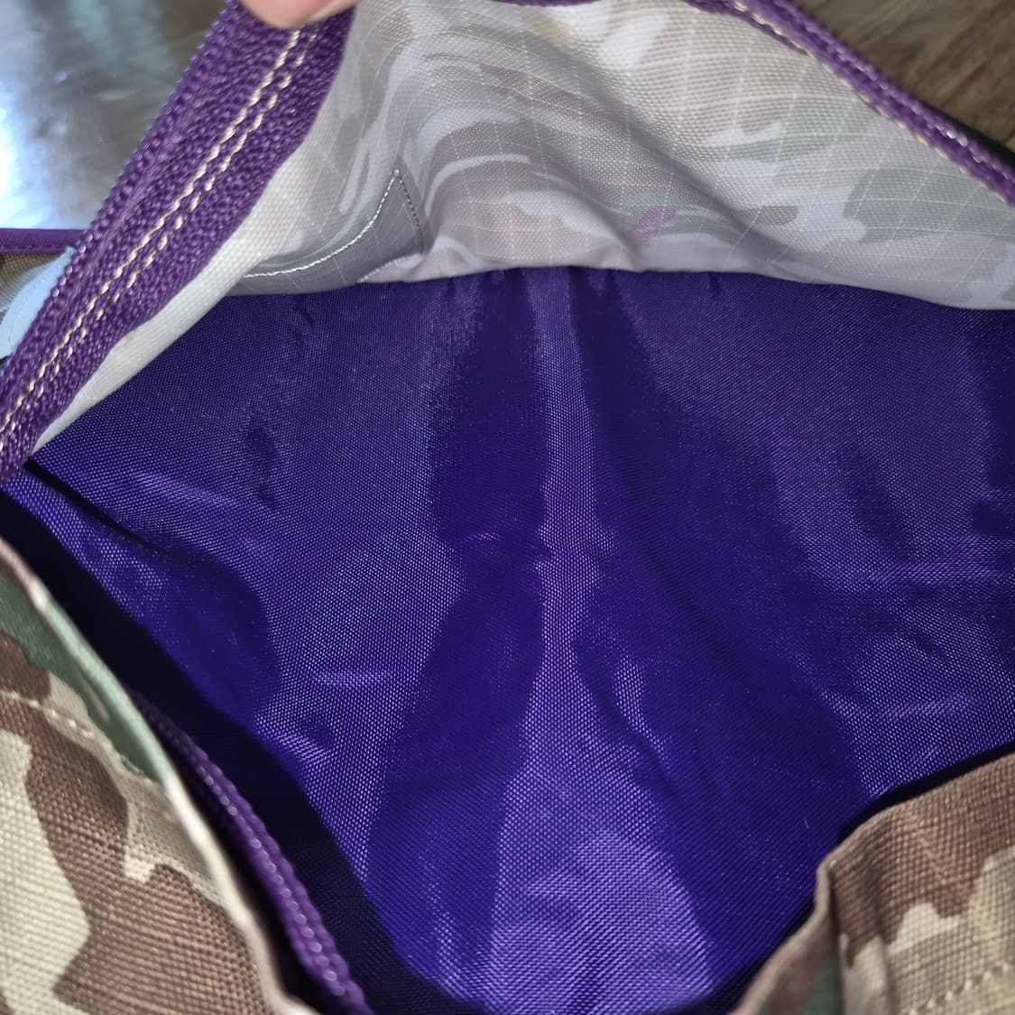 💜대대장급💜coleman콜맨 카모패턴 크로스백/희귀 빈티지/메신저백 상품이미지5