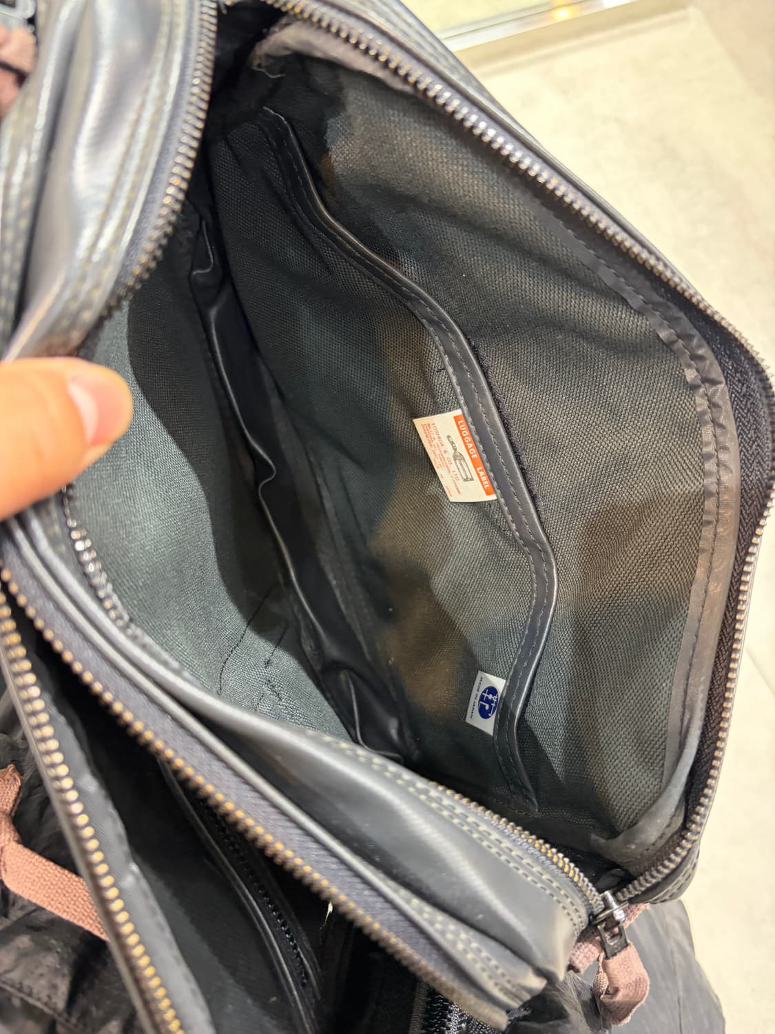 러기지라벨 요시다 포터 크로스백 레드라벨 상품이미지9