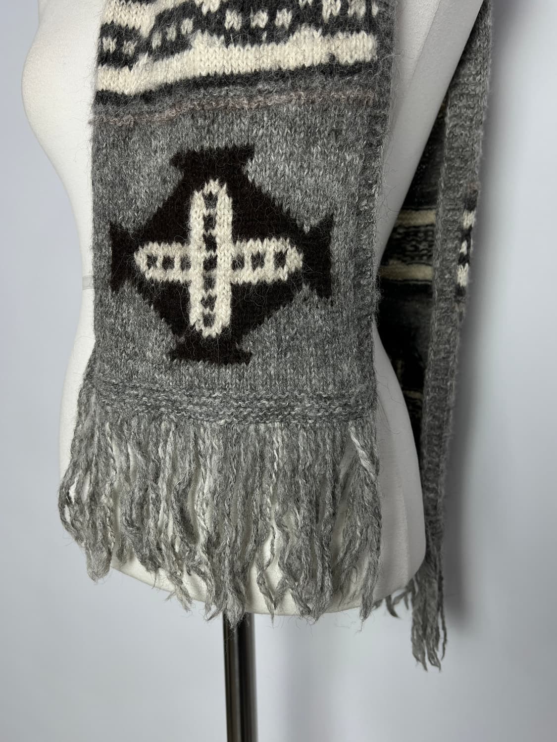 빈티지 패턴 머플러  상품이미지2