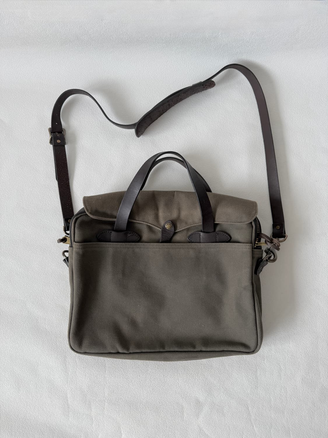 필슨(FILSON) 캔버스&레더 토트백(크로스 가능) 상품이미지1