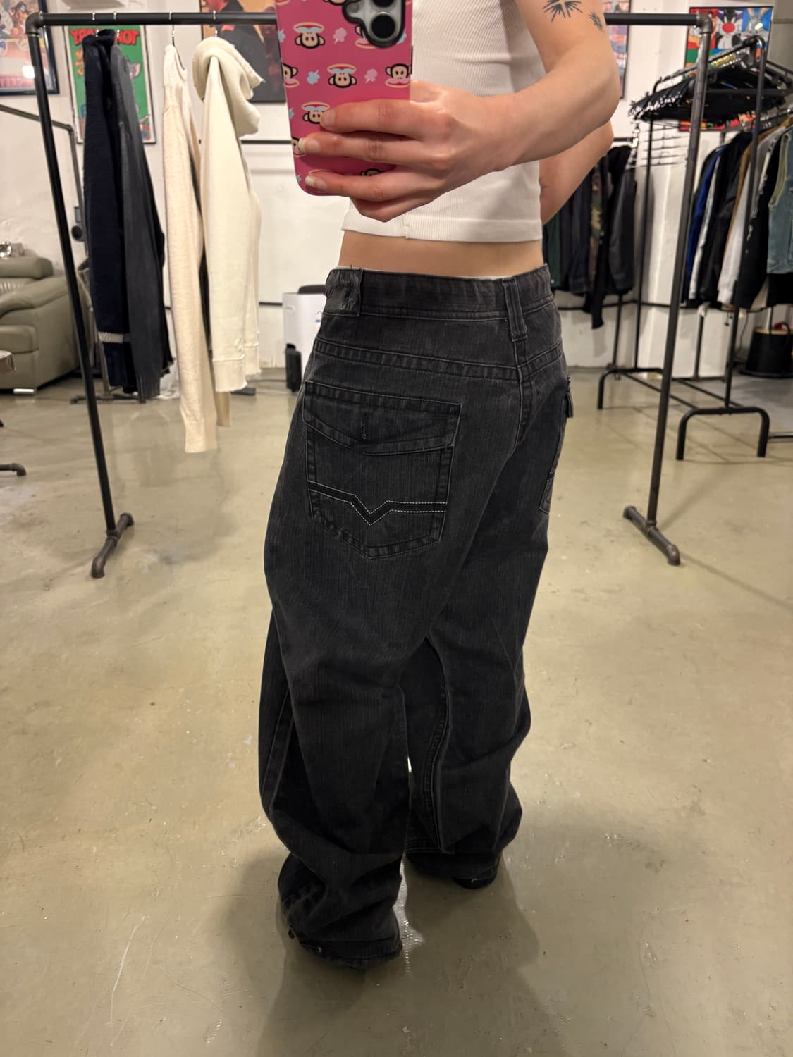 빈티지 데님팬츠 상품이미지4