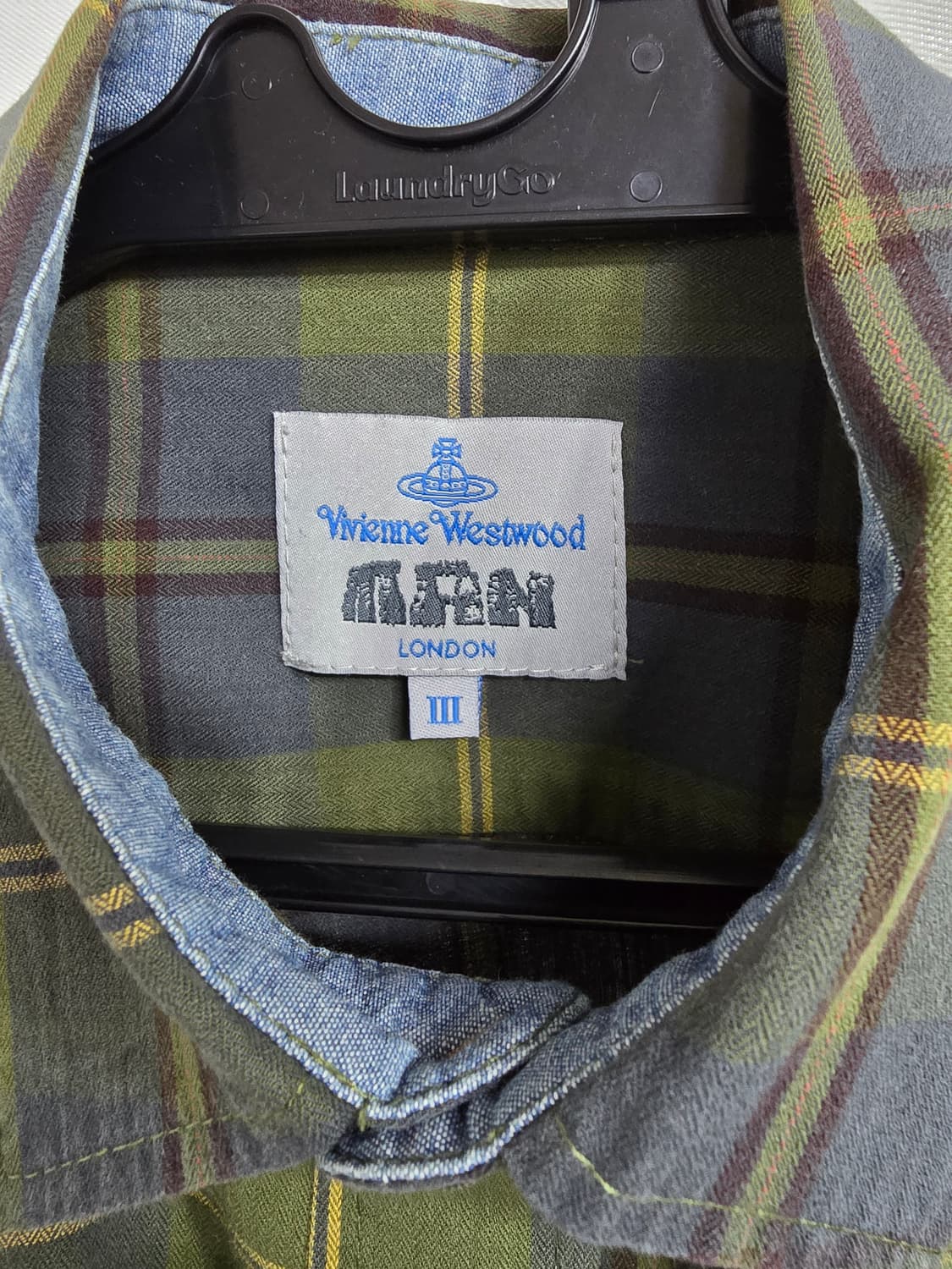 비비안웨스트우드 체크남방 (1606) 상품이미지3