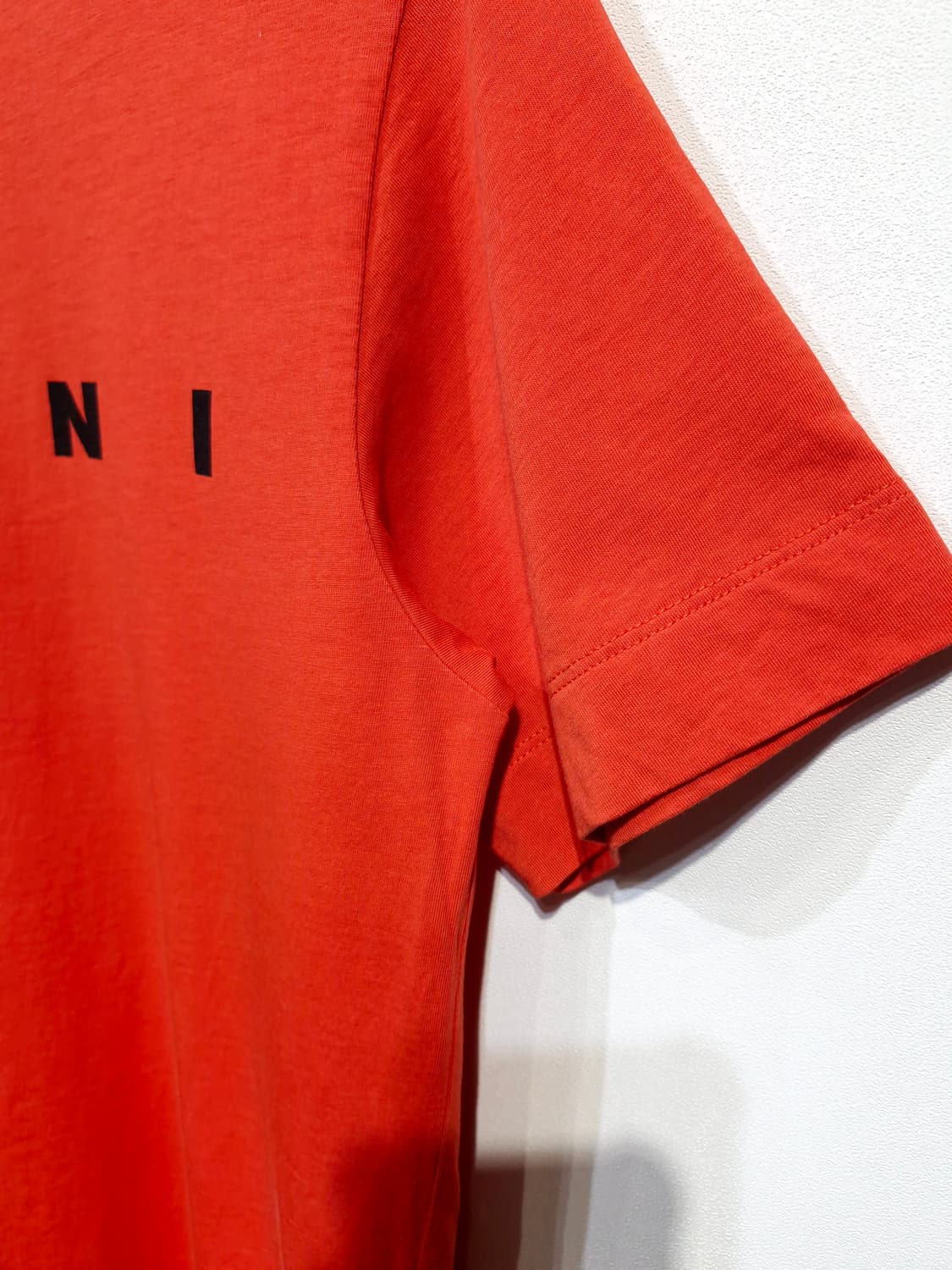 키즈]마르니 로고 저지 티셔츠 오렌지(14) 상품이미지4