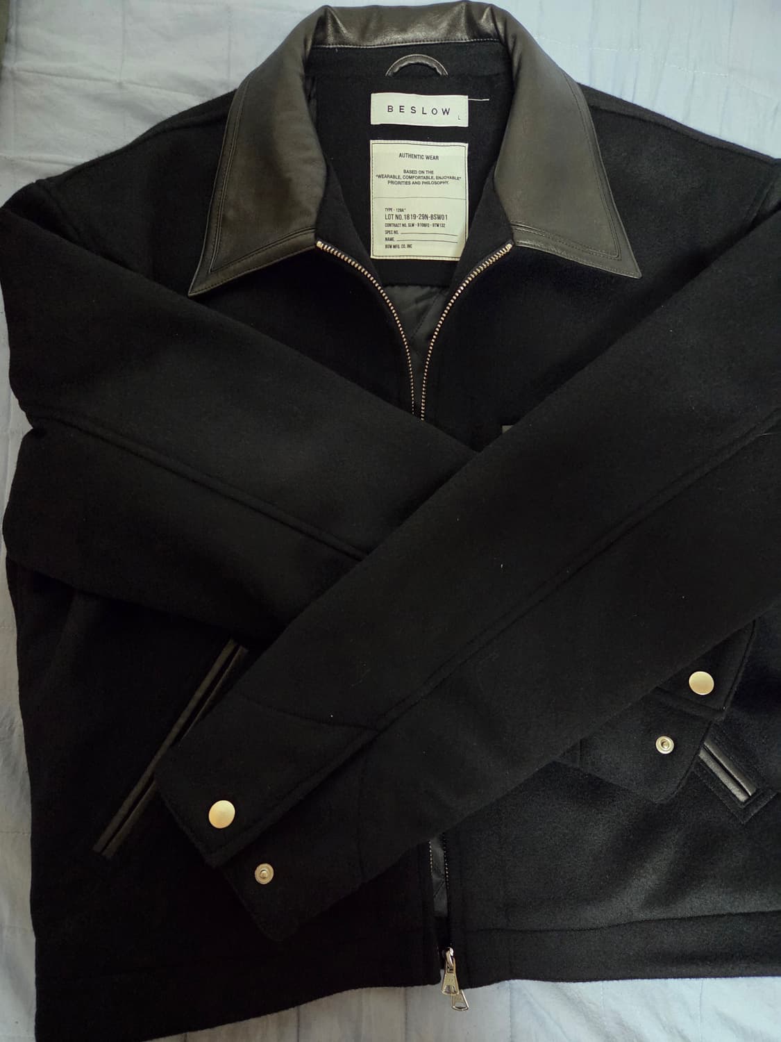 비슬로우 캐시미어 워크자켓 상품이미지2