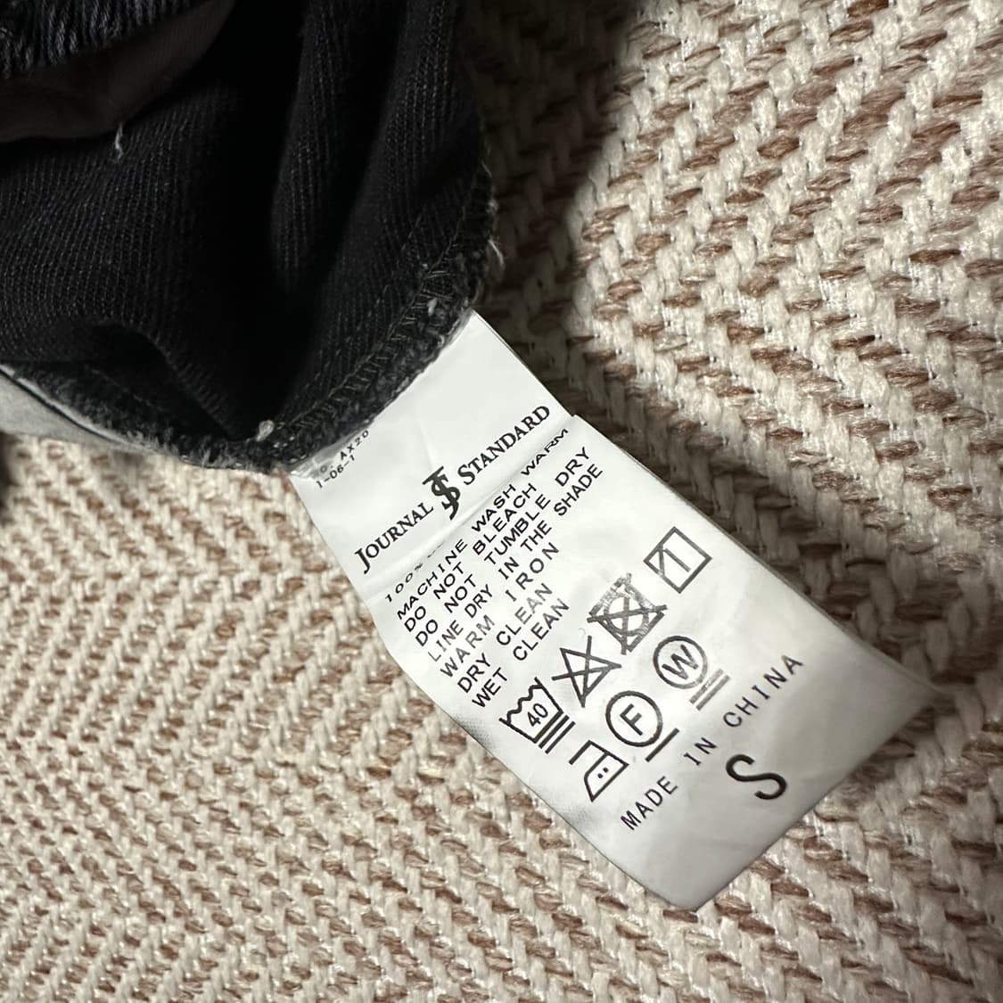 JOURNAL STANDARD washed denim wide pants 상품이미지3