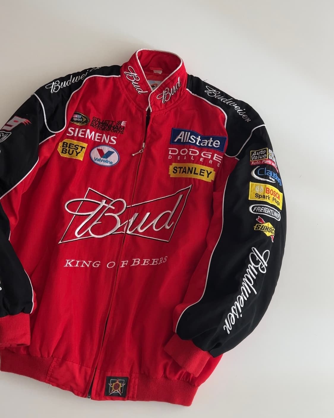 체이스 어센틱 버드와이저 레이싱 자켓 M 상품이미지3