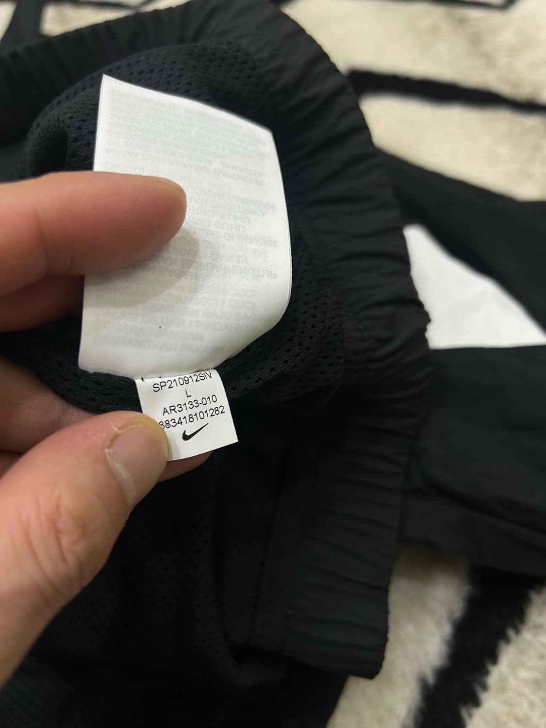 [L]나이키 빅 스우시 바람막이/블랙 상품이미지7