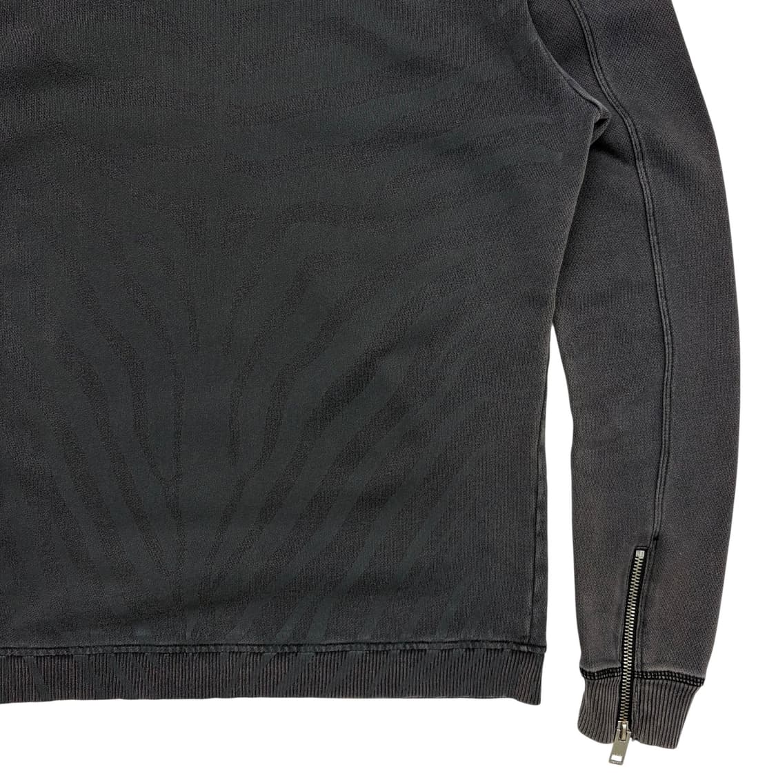 디젤 본 프린팅 차콜 스웻셔츠 XS 상품이미지6