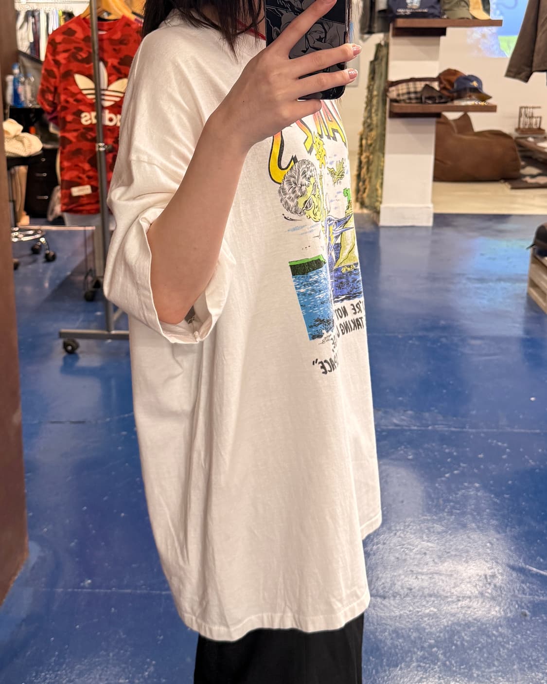 1990s 헤인즈 싱글스티치 반팔티 상품이미지2