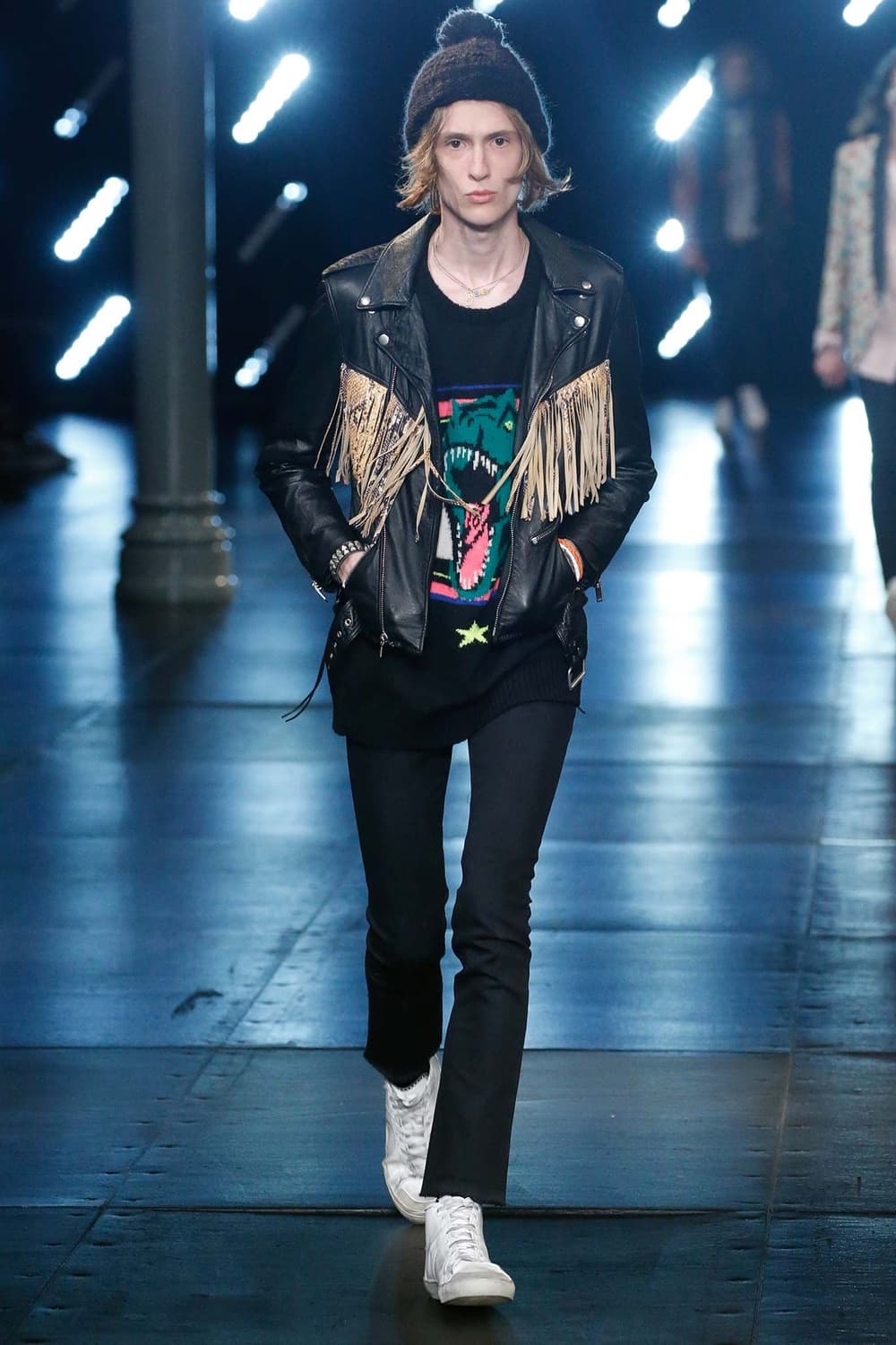 생로랑 티셔츠 Saint Laurent T-Rex Dinosaur  상품이미지4